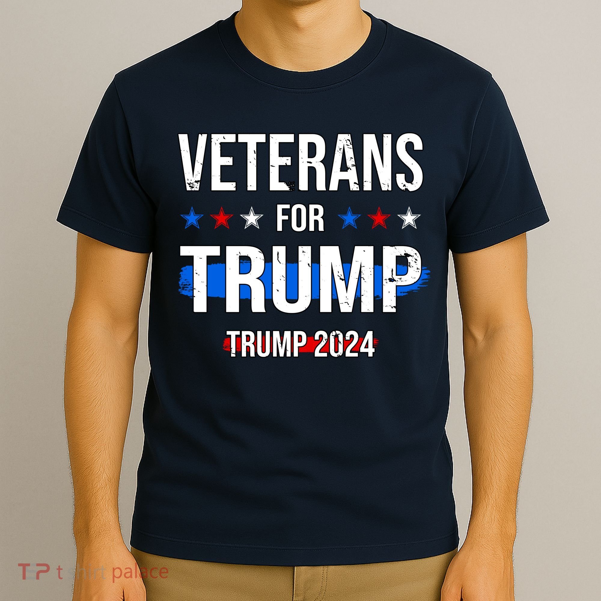 Veterans For Trump 2024 T-Shirt
