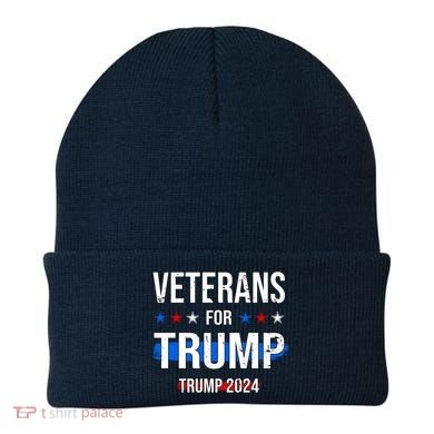 Veterans For Trump 2024 Beanie