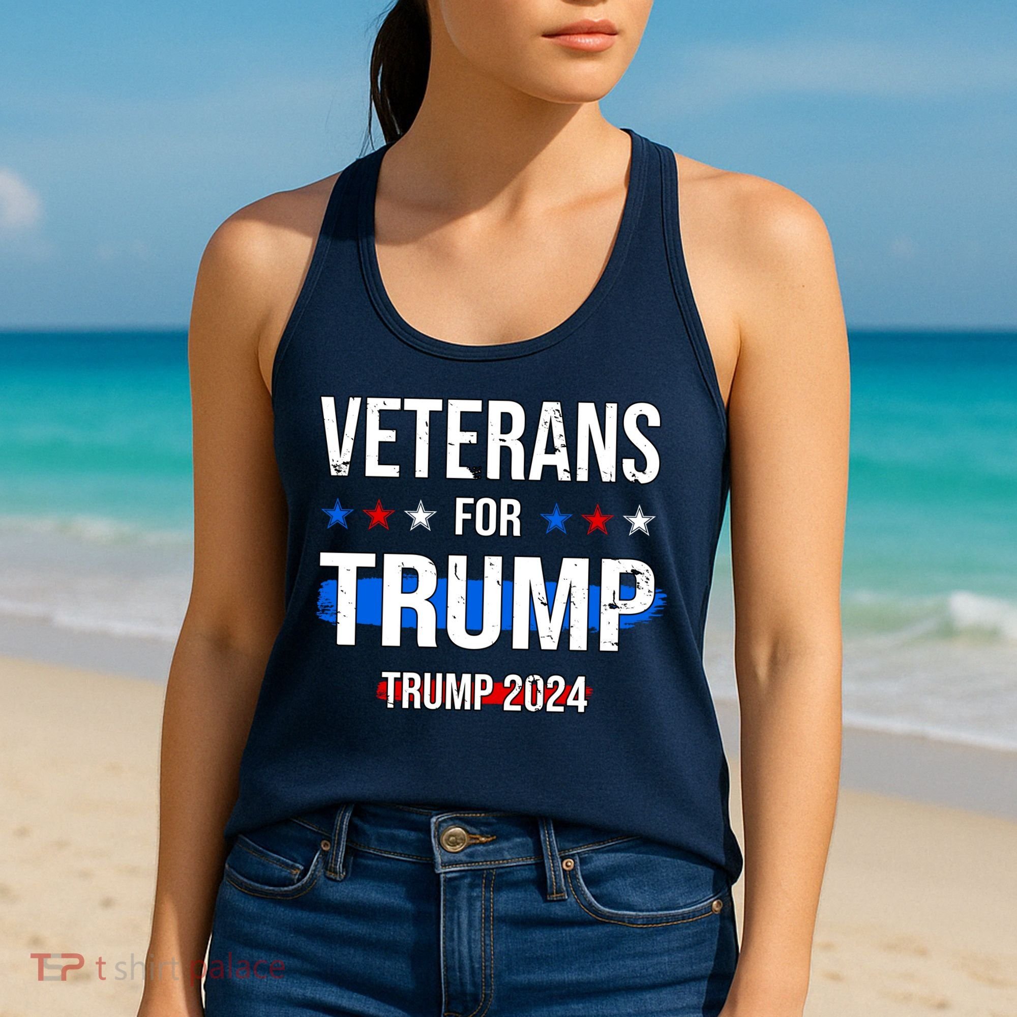 Veterans For Trump 2024 Women's Tank Top