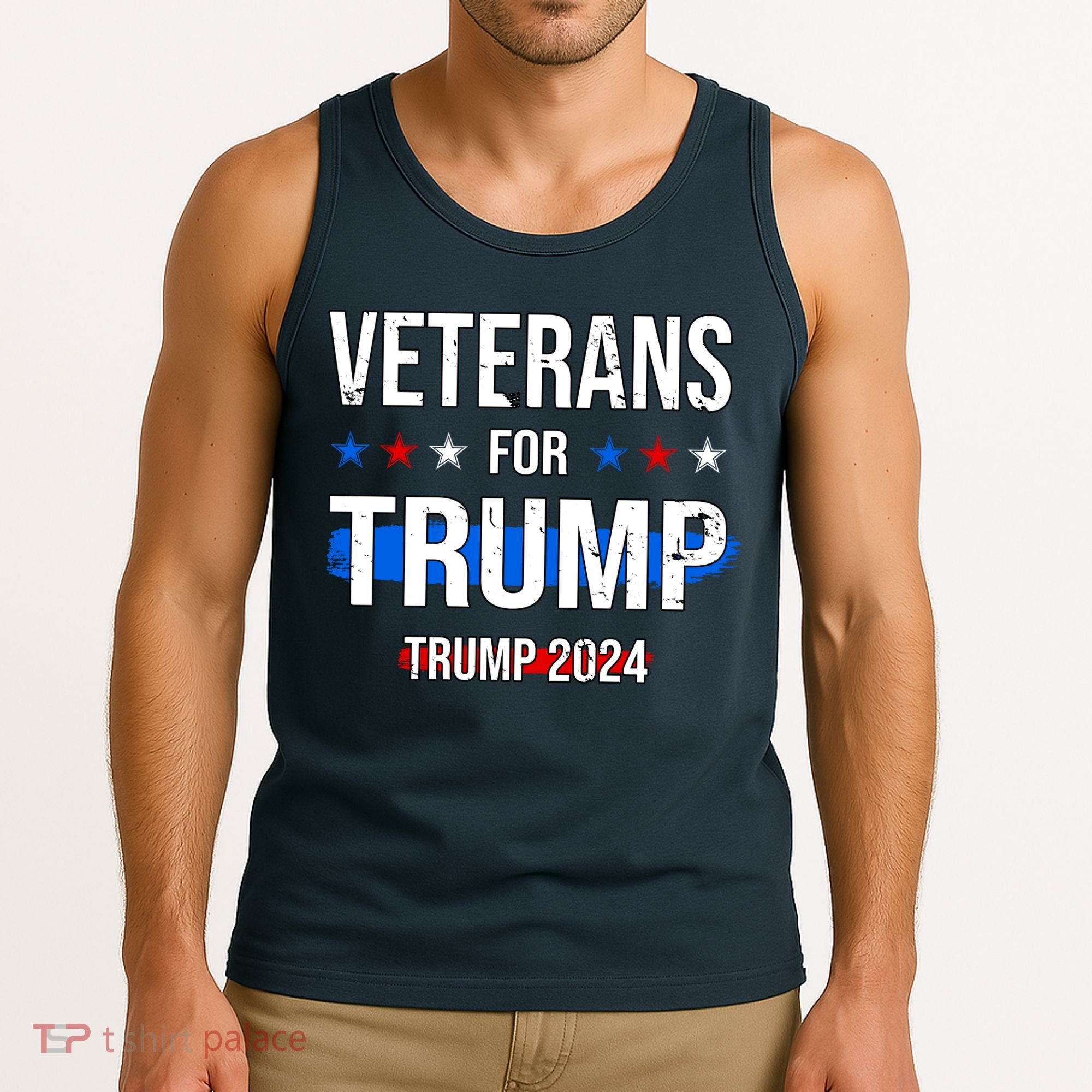 Veterans For Trump 2024 Tank Top