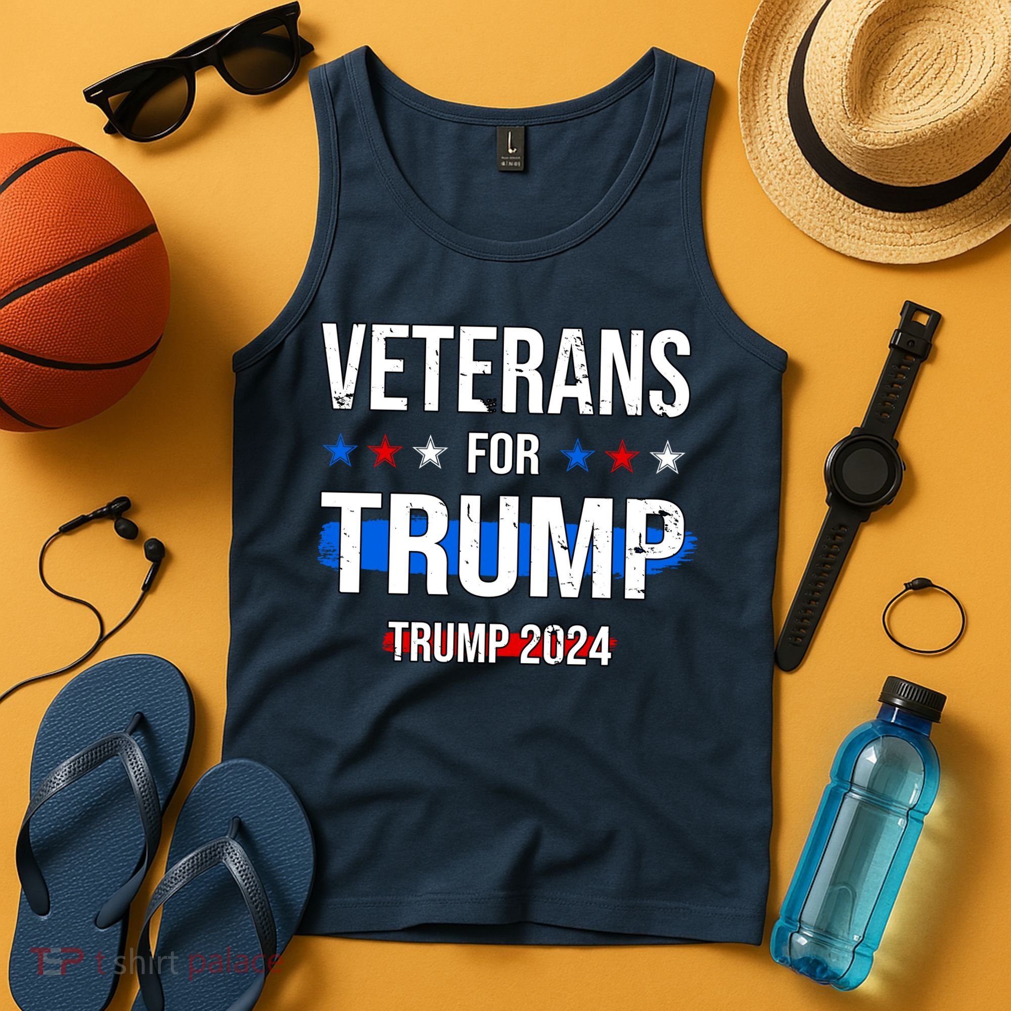Veterans For Trump 2024 Tank Top