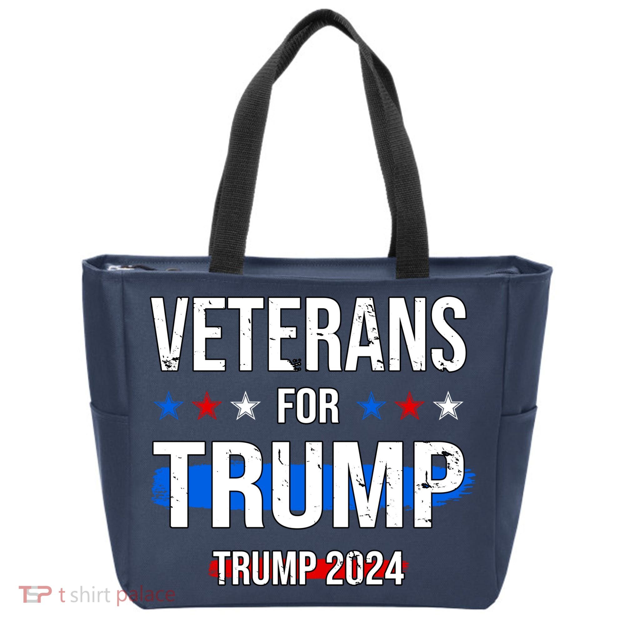 Veterans For Trump 2024 Tote Bag