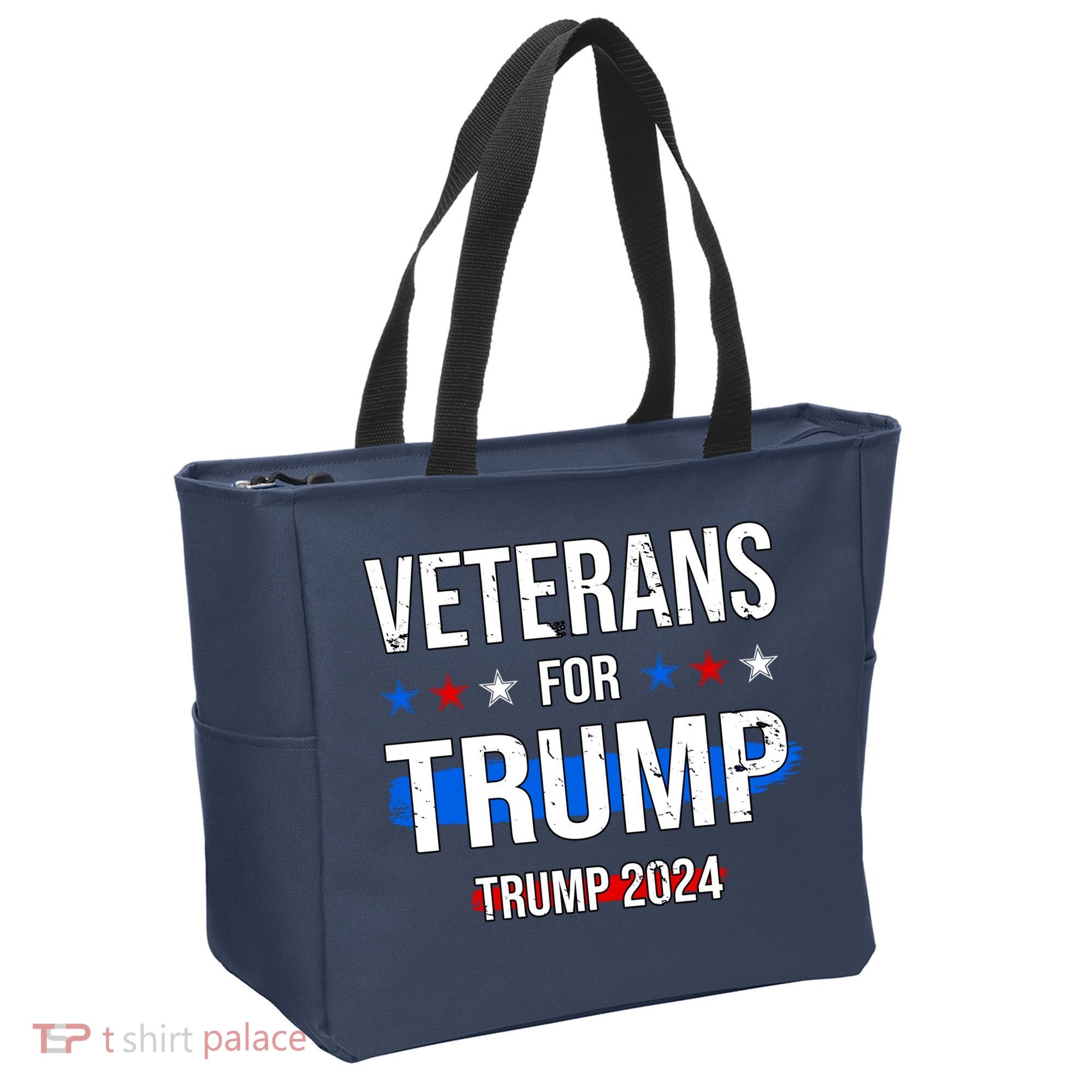 Veterans For Trump 2024 Tote Bag