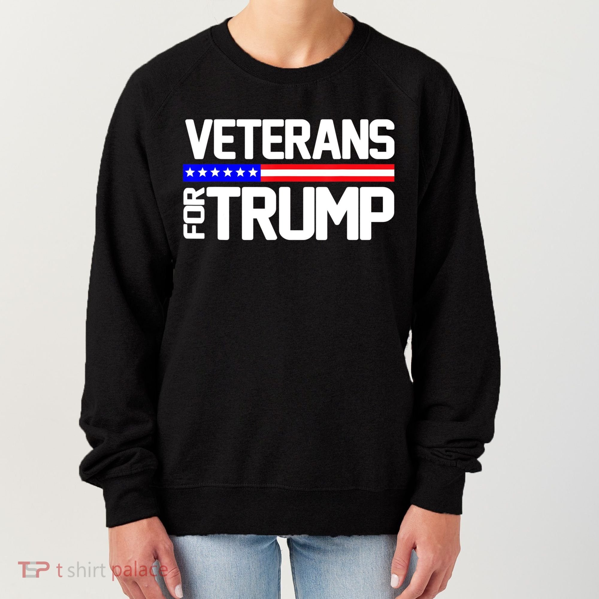 Veterans For Trump Women's Sweatshirt