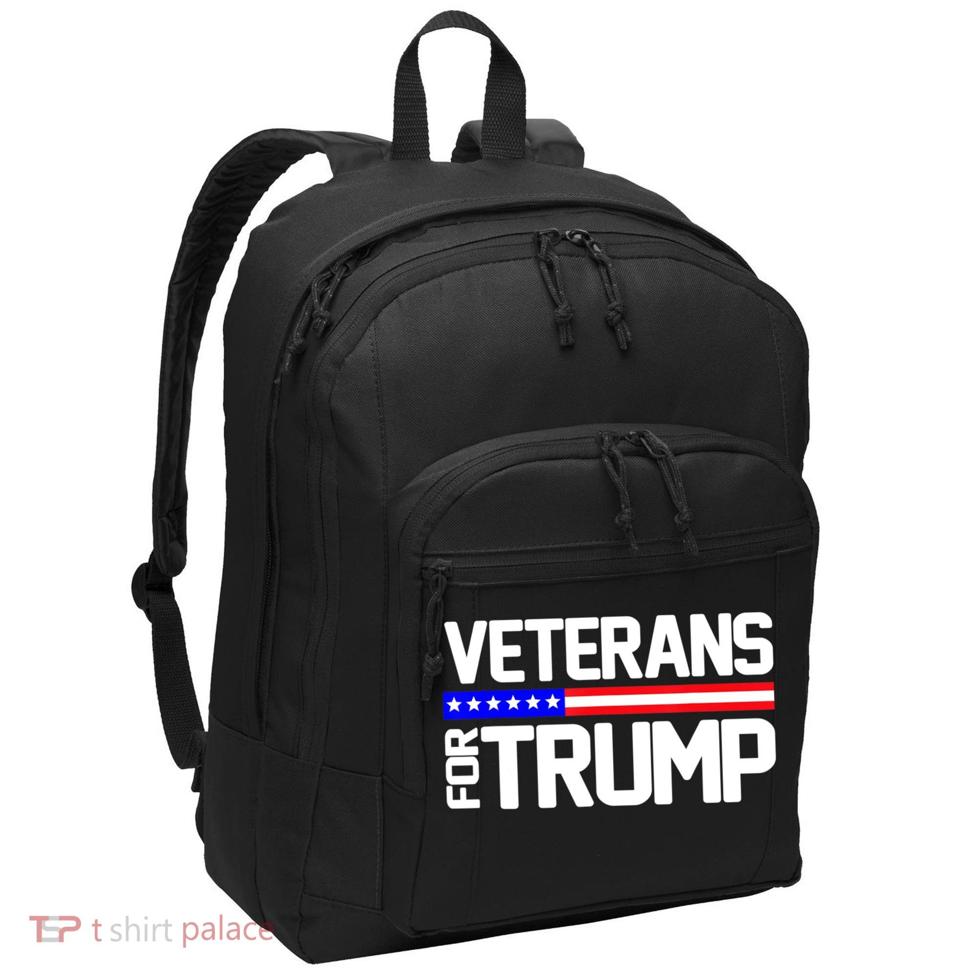 Veterans For Trump Port Authority Basic Backpack