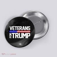 Veterans For Trump Button thumb 0