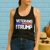 Veterans For Trump Women's Tank Top thumb 2