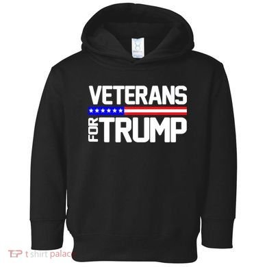 Veterans For Trump Toddler Hoodie