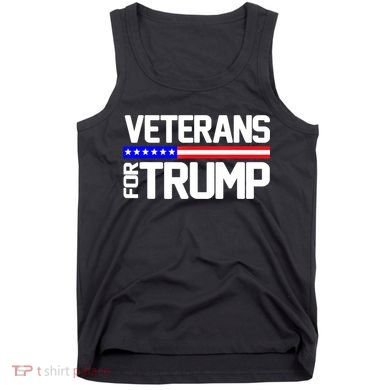 Veterans For Trump Tank Top