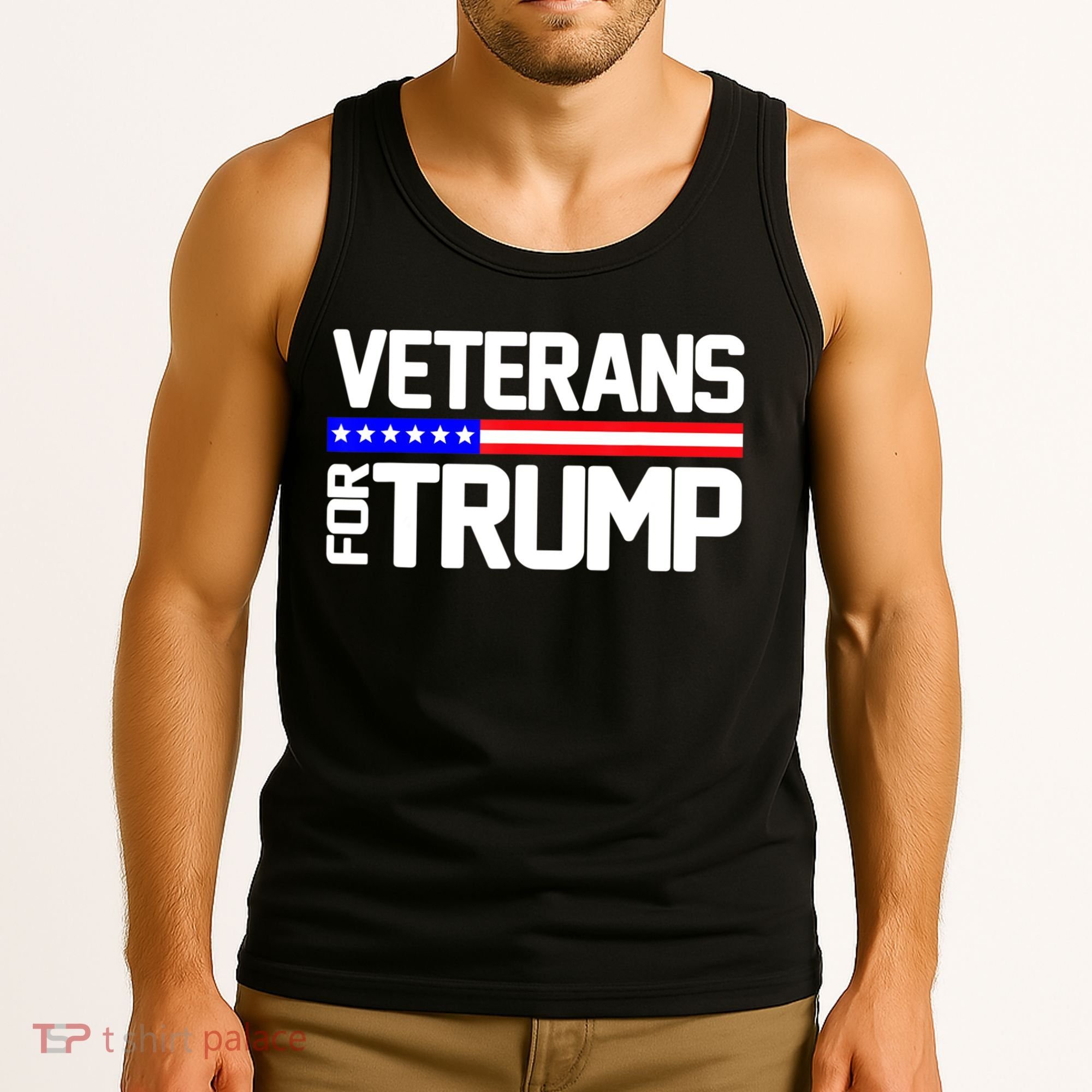 Veterans For Trump Tank Top
