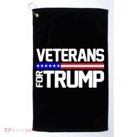 Veterans For Trump Golf Towel thumb 0