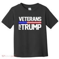 Veterans For Trump Toddler T-Shirt thumb 0