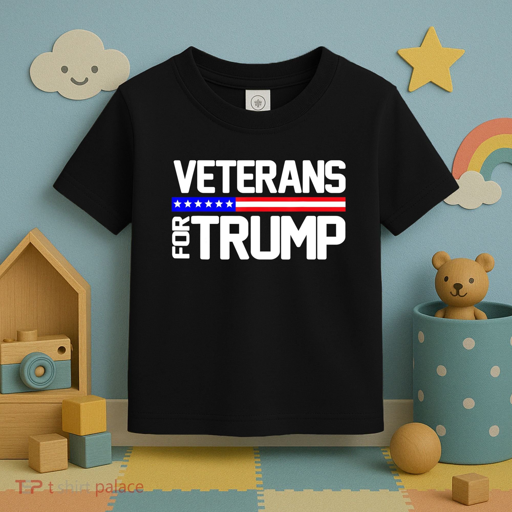 Veterans For Trump Toddler T-Shirt