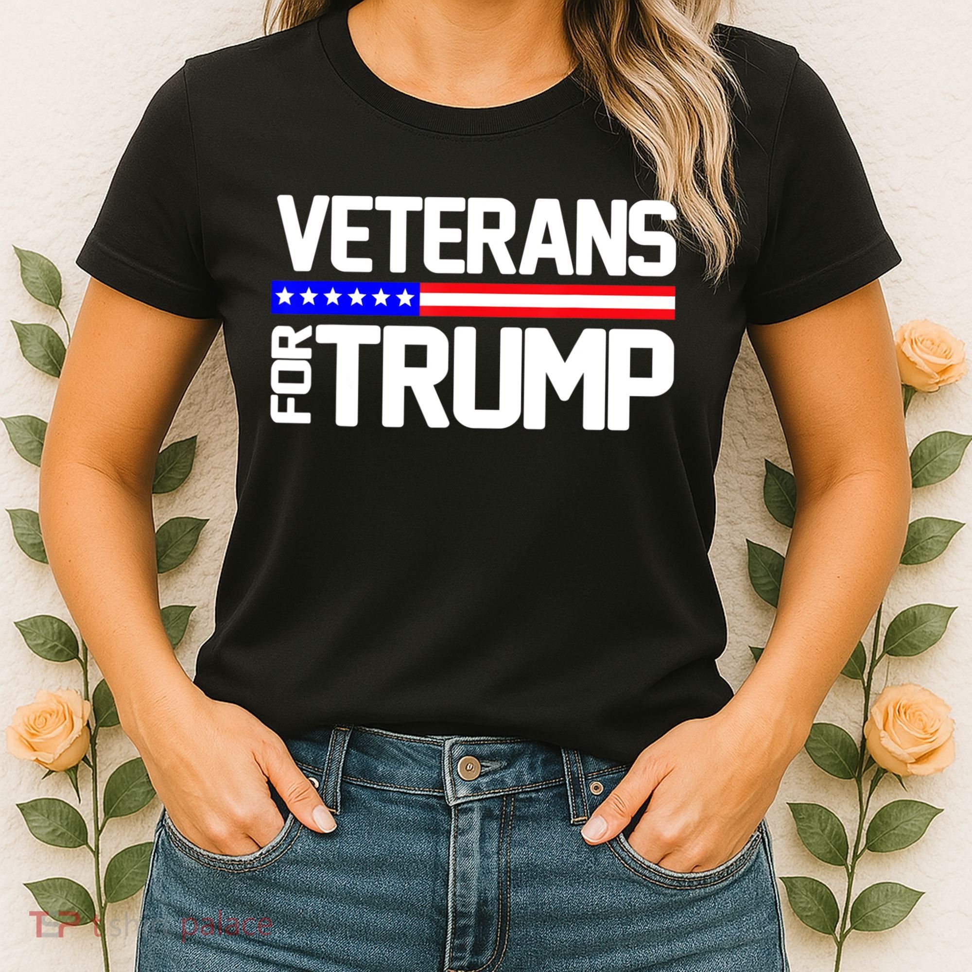 Veterans For Trump Women's T-Shirt