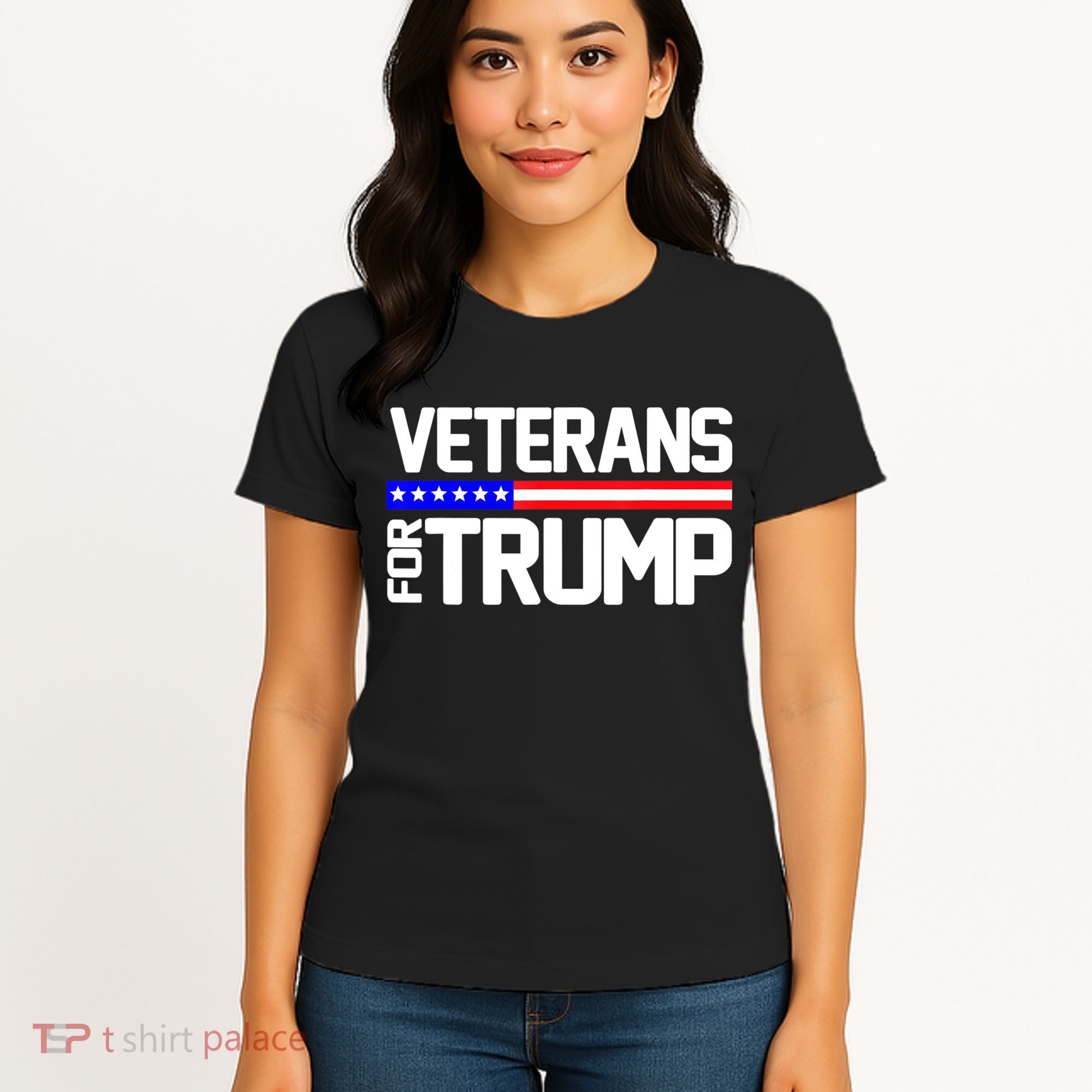 Veterans For Trump Women's T-Shirt