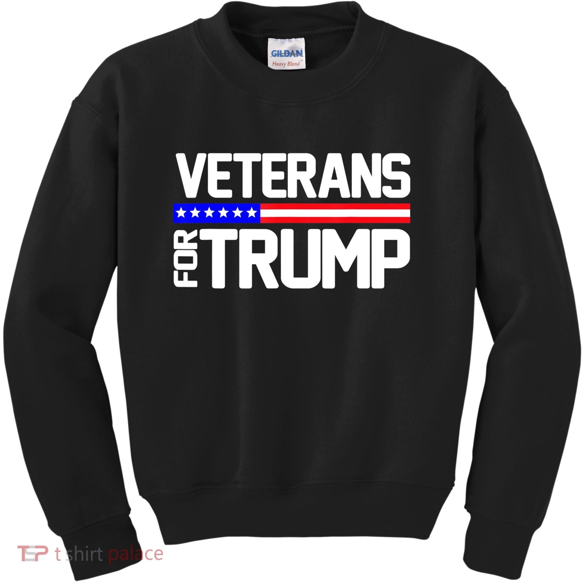 Veterans For Trump Kids Sweatshirt