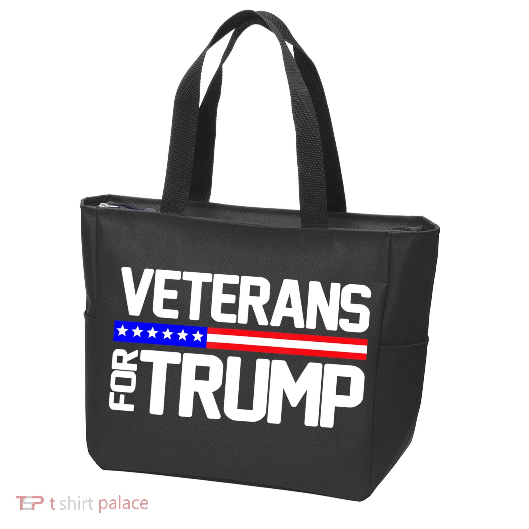 Veterans For Trump Tote Bag