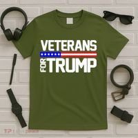 Veterans For Trump T-Shirt thumb 5