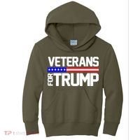 Veterans For Trump Kids Hoodie thumb 0