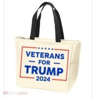 Veterans For Trump 2024 Tote Bag thumb 3