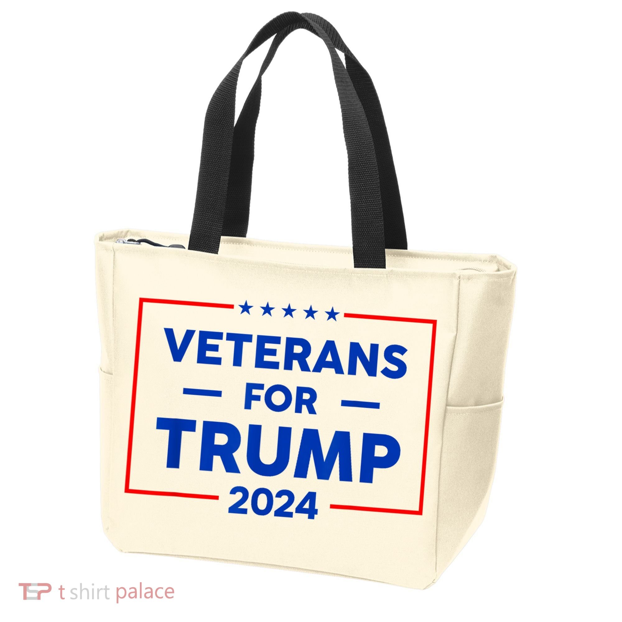 Veterans For Trump 2024 Tote Bag