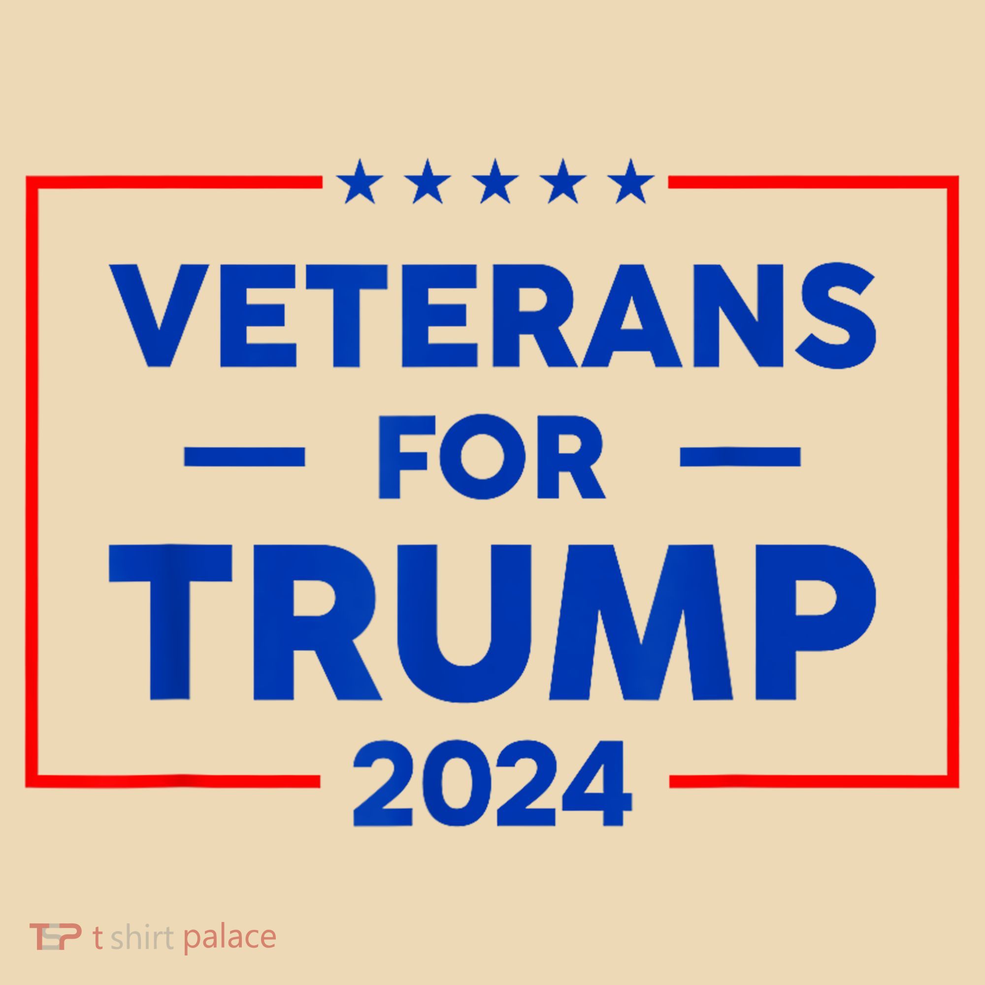 Veterans For Trump 2024 Tote Bag