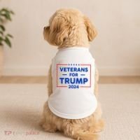 Veterans For Trump 2024 Doggie Tank thumb 2