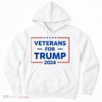 Veterans For Trump 2024 Hoodie thumb 0