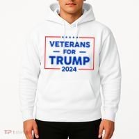 Veterans For Trump 2024 Hoodie thumb 2