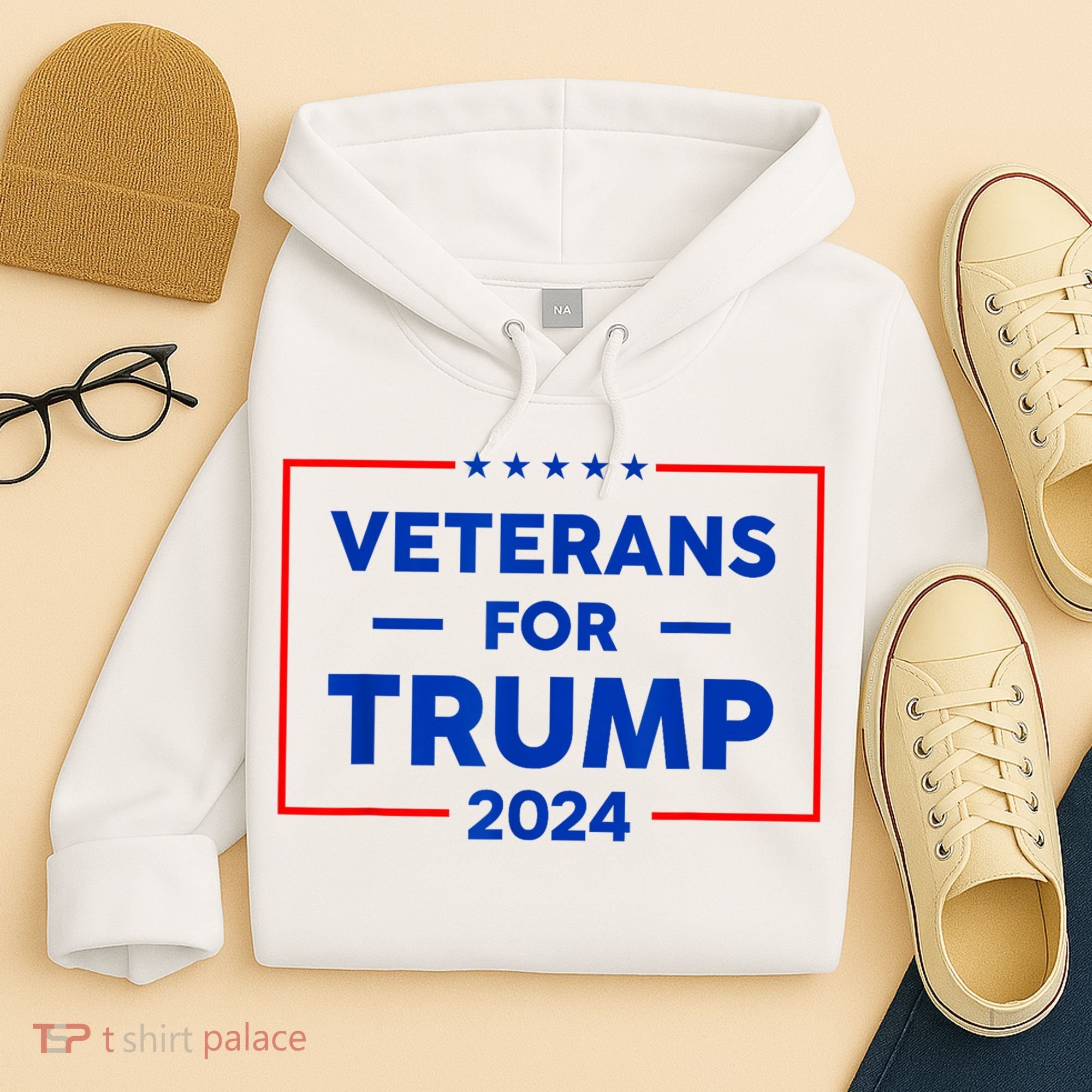 Veterans For Trump 2024 Hoodie