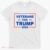 Veterans For Trump 2024 T-Shirt thumb 0