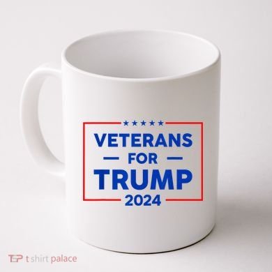 Veterans For Trump 2024 Coffee Mug