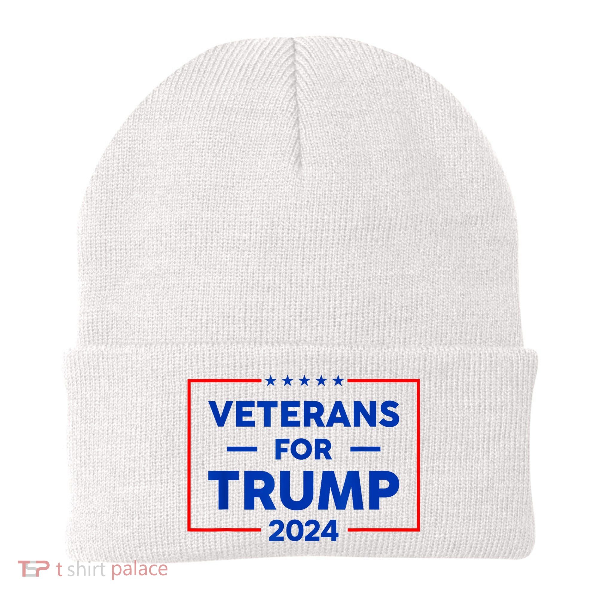 Veterans For Trump 2024 Beanie