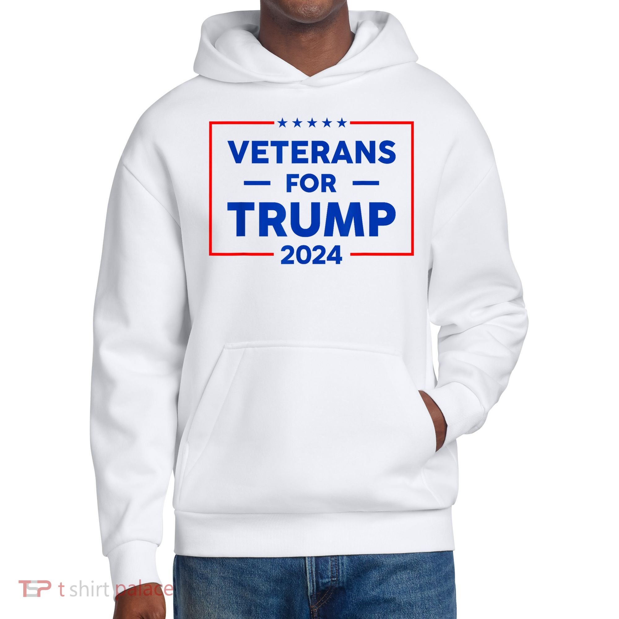 Veterans For Trump 2024 District V.I.T. Heavyweight Hoodie