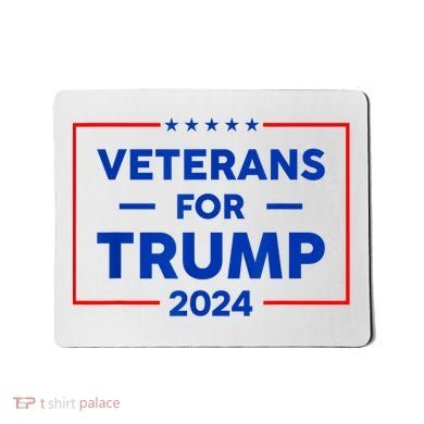 Veterans For Trump 2024 Mousepad