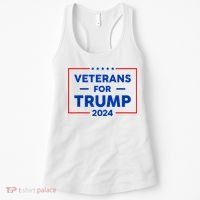Veterans For Trump 2024 Women's Tank Top thumb 0