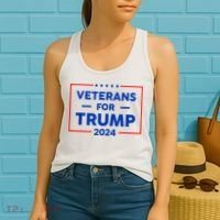 Veterans For Trump 2024 Women's Tank Top thumb 2