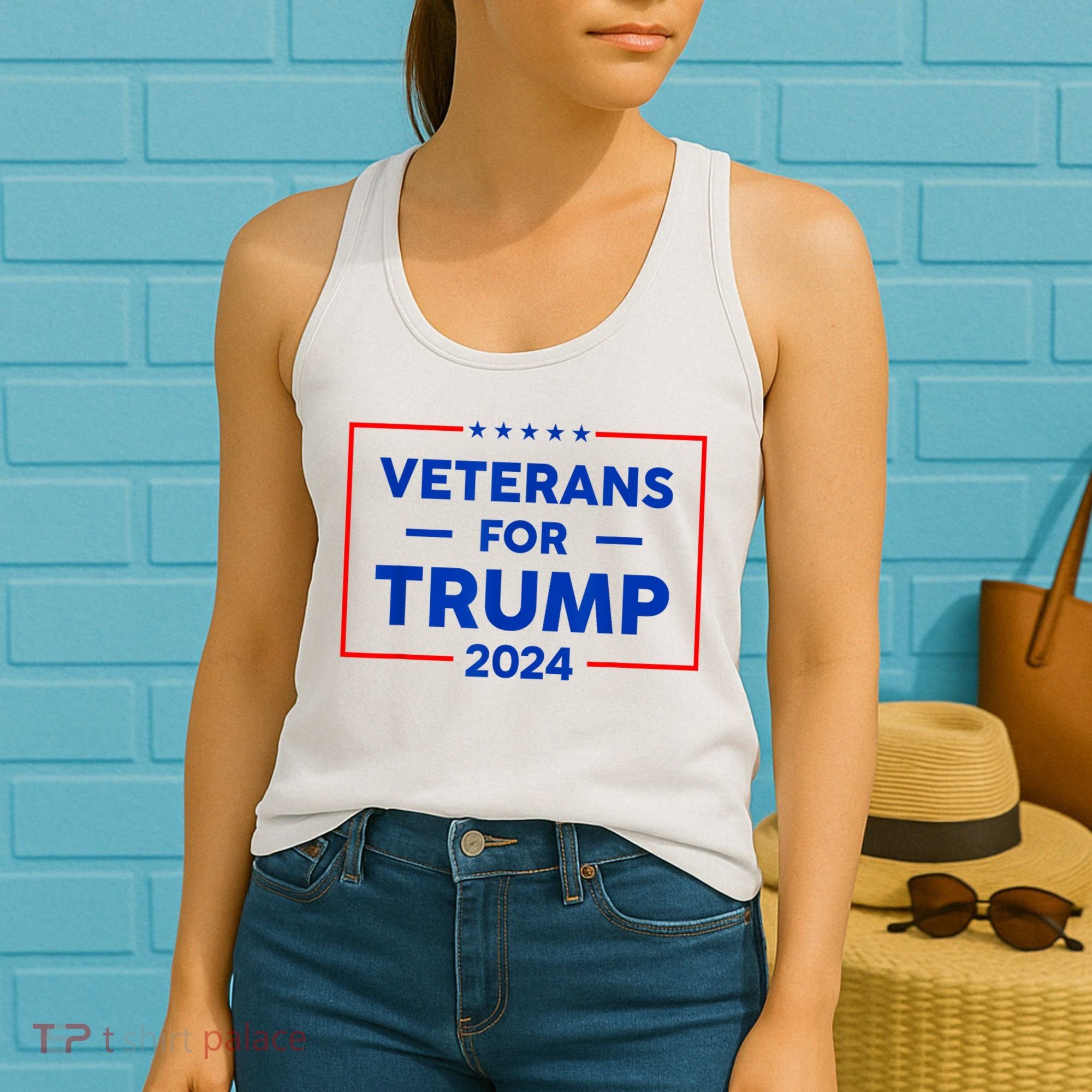 Veterans For Trump 2024 Women's Tank Top