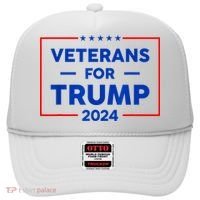 Veterans For Trump 2024 Hat thumb 0