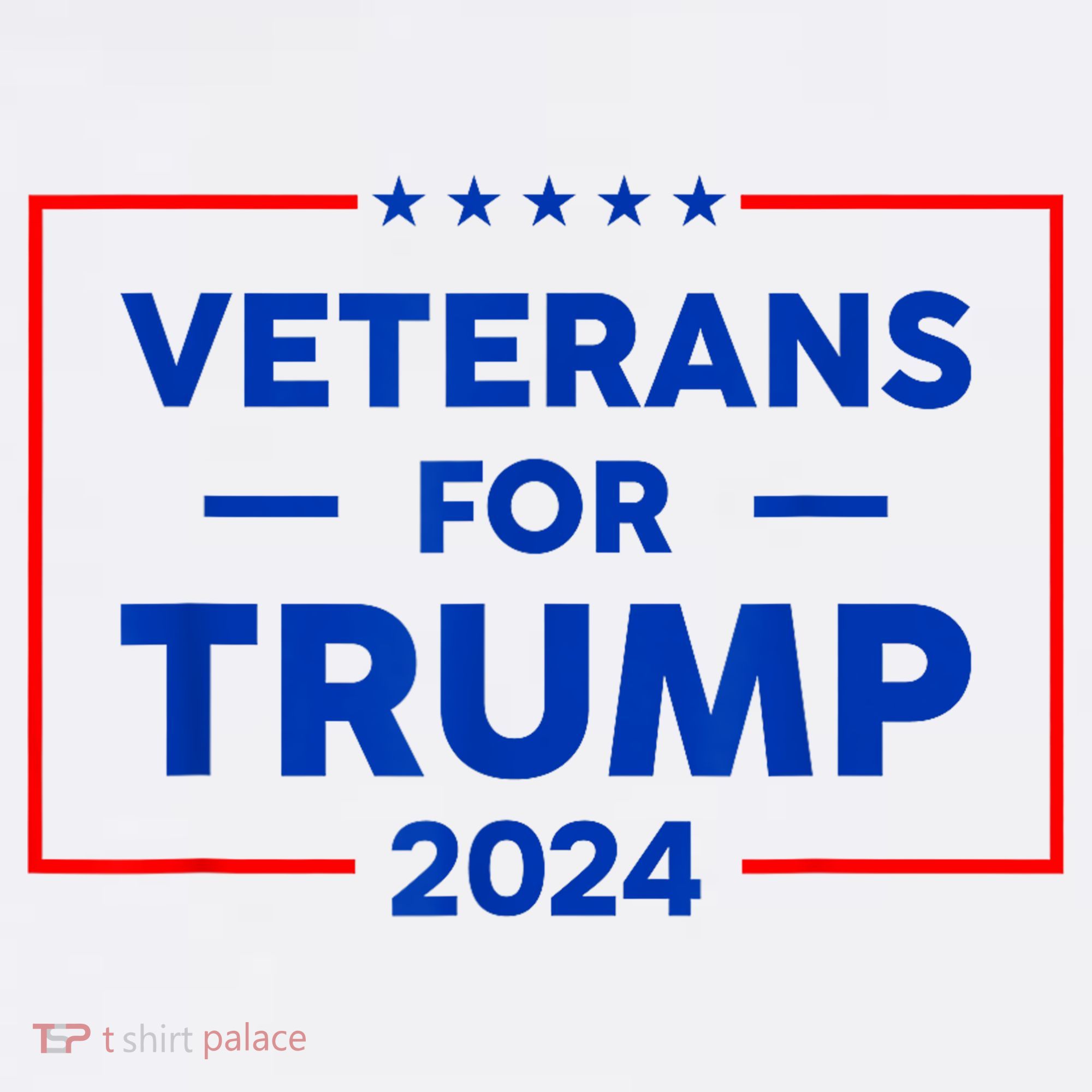Veterans For Trump 2024 Visor