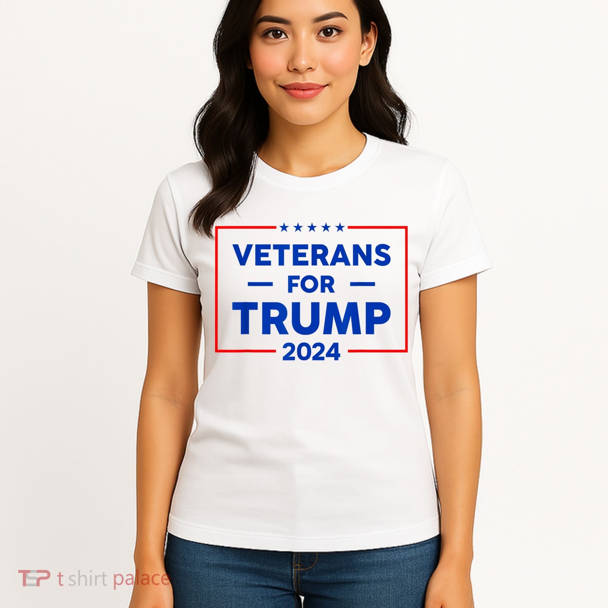 Veterans For Trump 2024 Women's T-Shirt