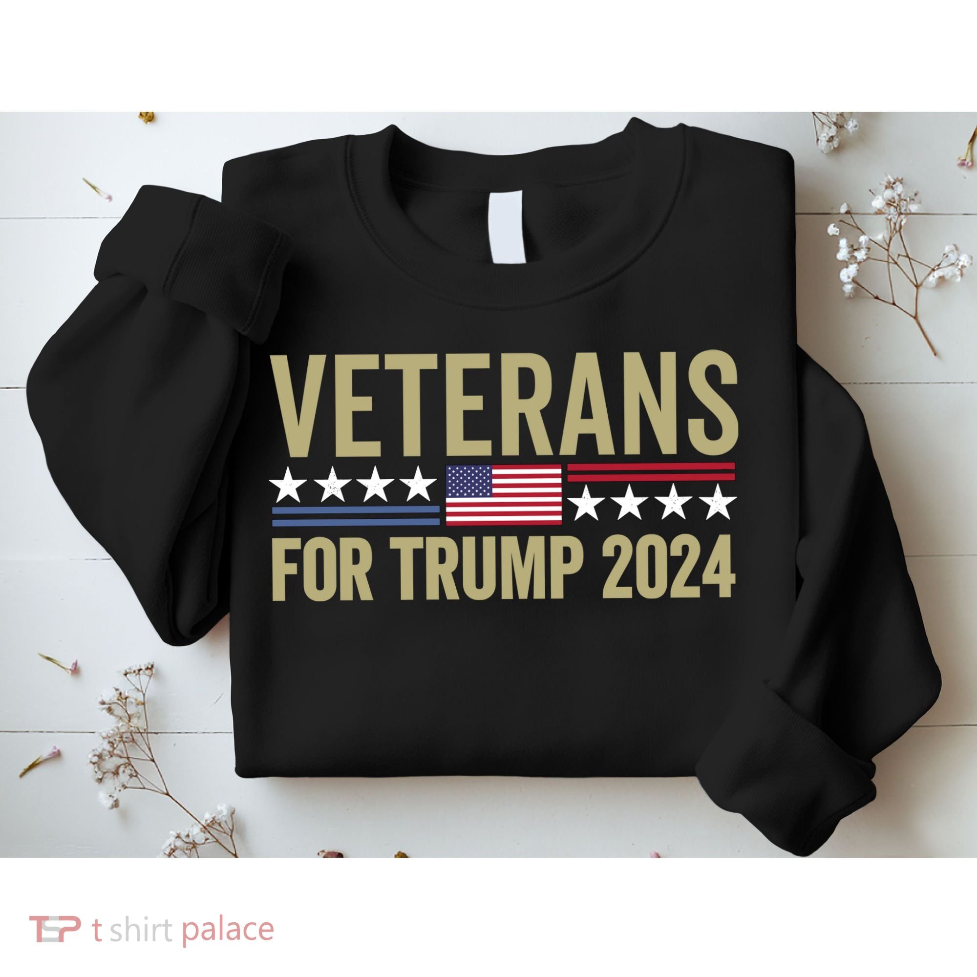 Veterans For Trump 2024 Election 2024 Sweatshirt