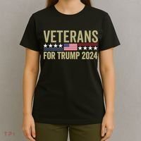 Veterans For Trump 2024 Election 2024 T-Shirt thumb 4