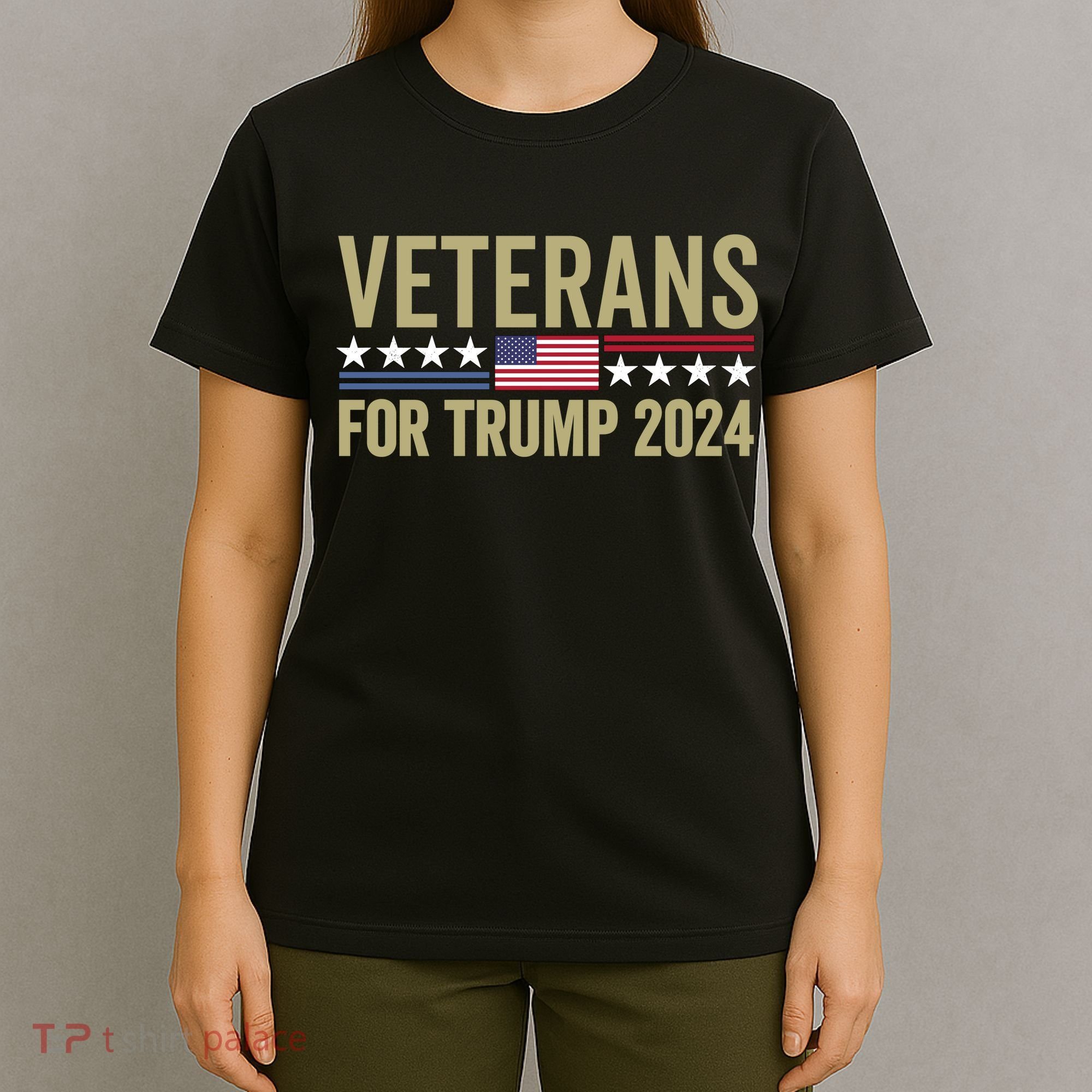 Veterans For Trump 2024 Election 2024 T-Shirt