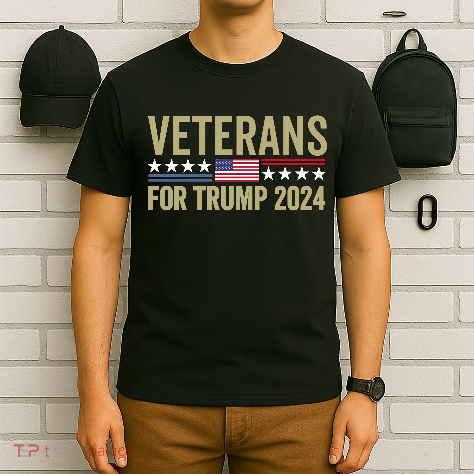 Veterans For Trump 2024 Election 2024 T-Shirt