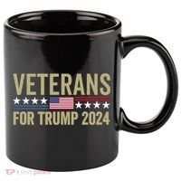 Veterans For Trump 2024 Election 2024 11oz C Handle Ceramic Mug thumb 0