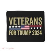 Veterans For Trump 2024 Election 2024 Mousepad thumb 0