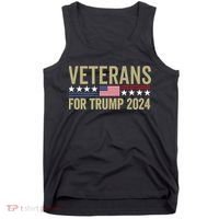 Veterans For Trump 2024 Election 2024 Tank Top thumb 0