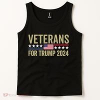Veterans For Trump 2024 Election 2024 Tank Top thumb 2