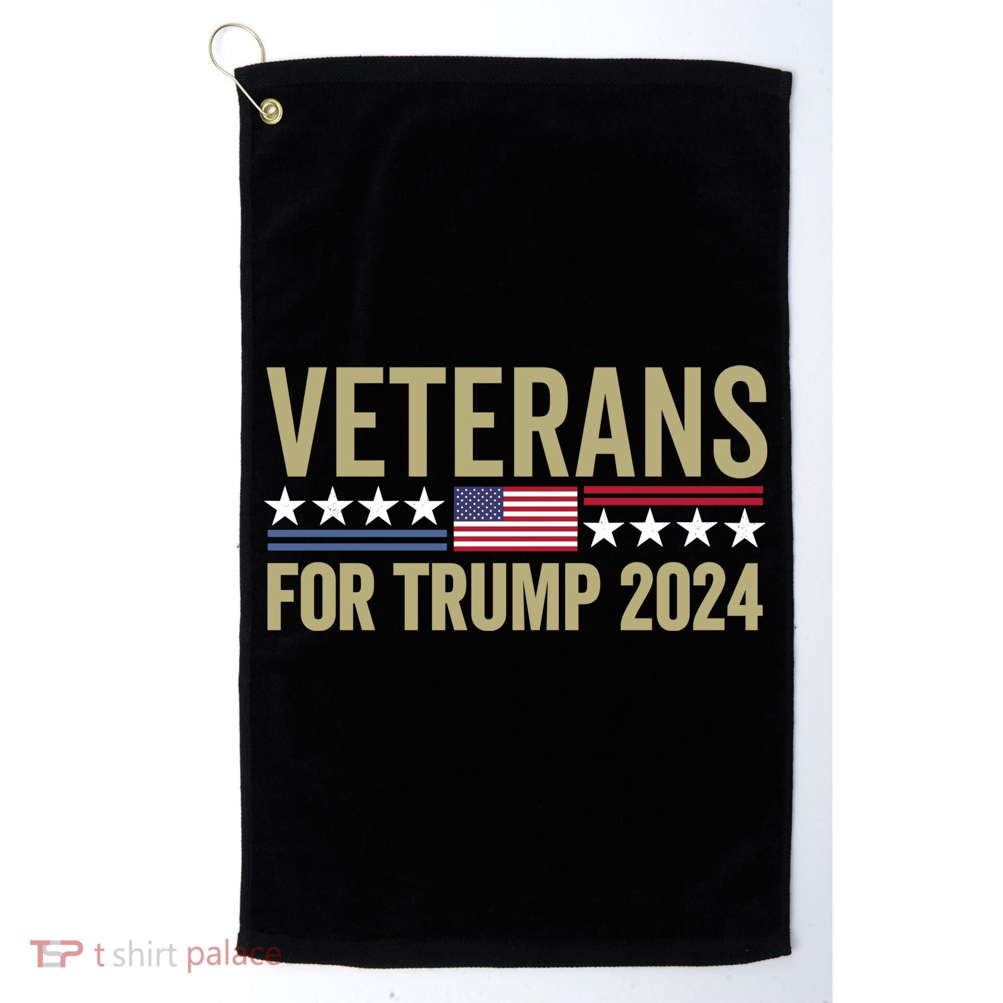 Veterans For Trump 2024 Election 2024 Golf Towel